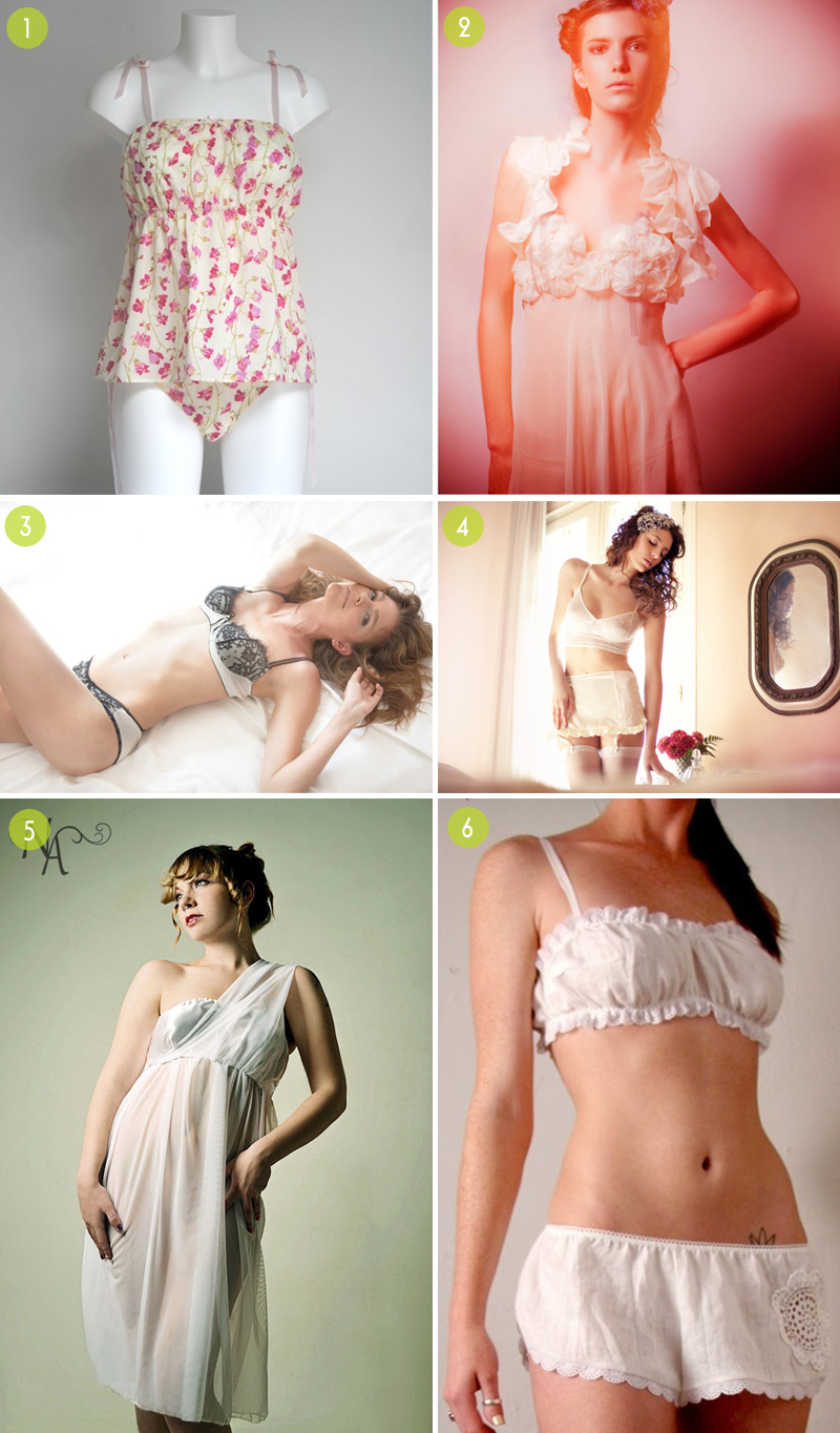 Etsy Lingerie Sets